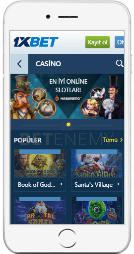 İOS cihazları için 1xBet mobil casino