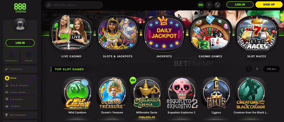 888 casino website