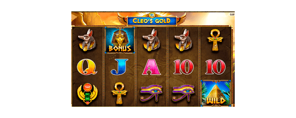 изглед от казино играта Cleopatra