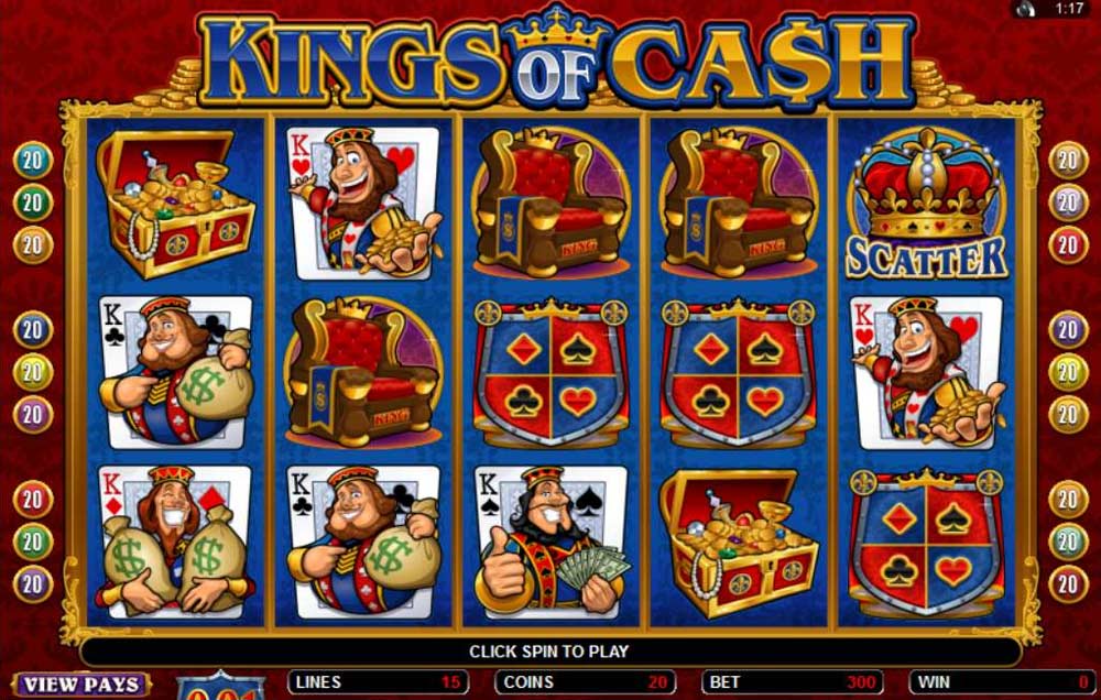 Kings of Cash казино игра