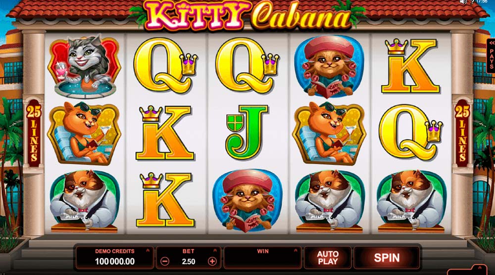Kitty Cabana казино слот