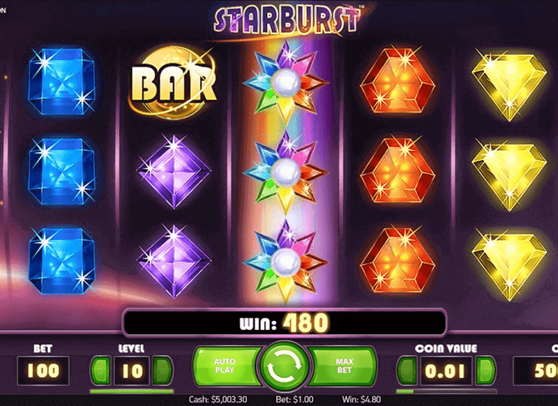 Starburst online casino game