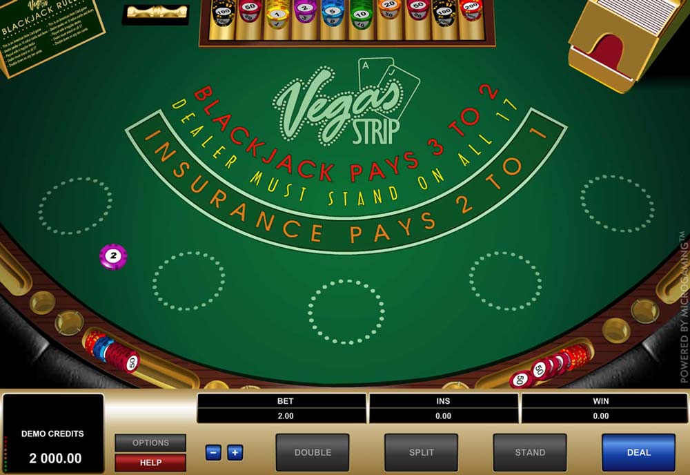 Vegas Strip Blackjack