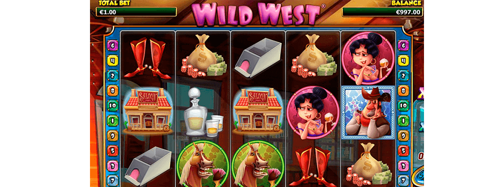 изглед от онлайн играта Wild West