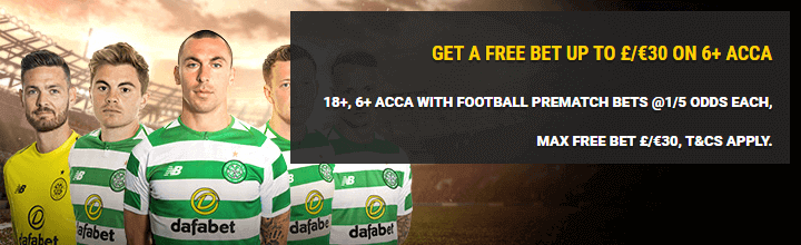 Dafabet Bonus Code - up to £30 Free Bet (Jul 2021)