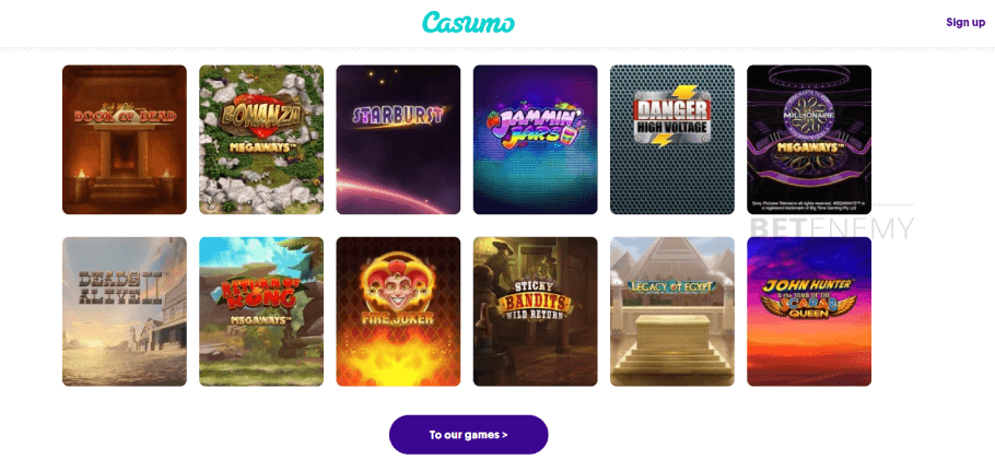 Casumo Casino Signup Bonus