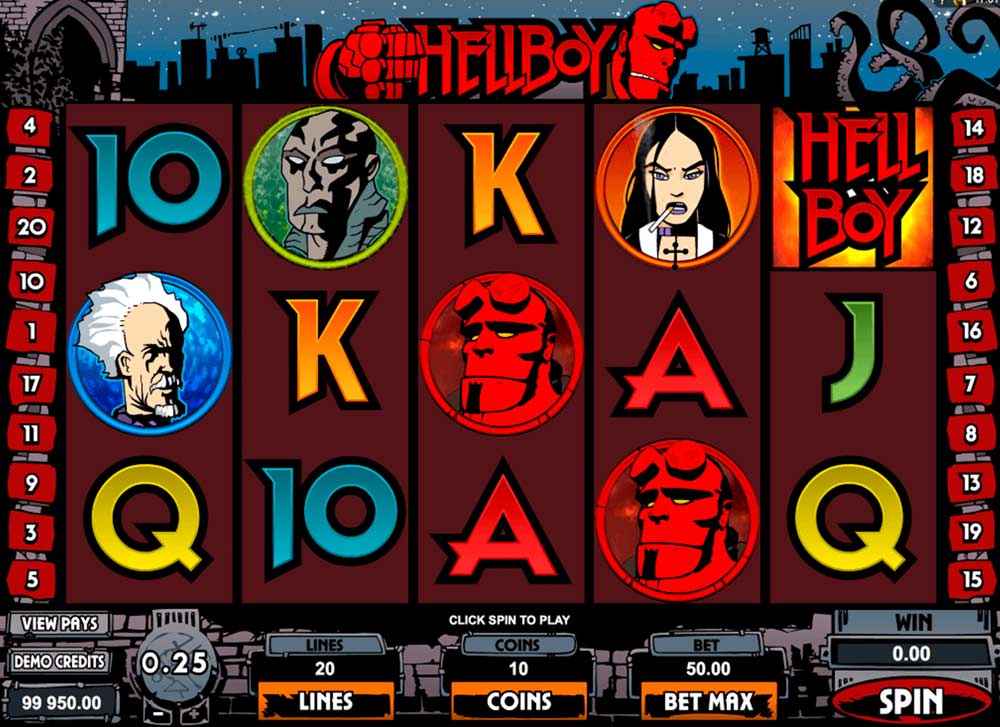 Hellboy казино игра