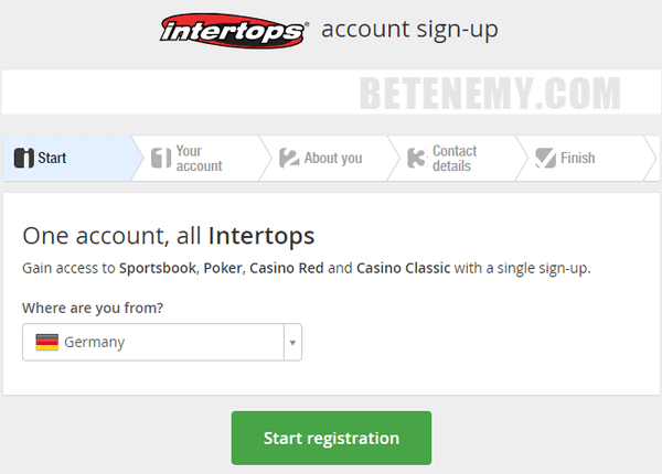 Intertops Sign In