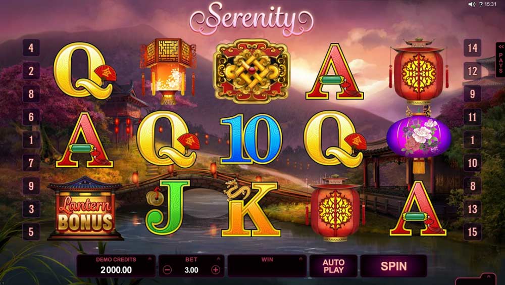 Serenity казино игра