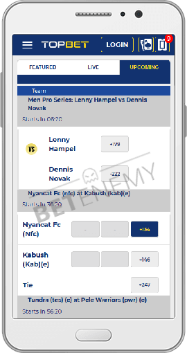 Topbet mobile sports